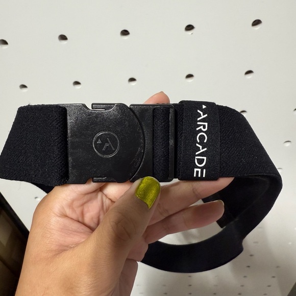 Arcade Black Stretch Buckle Belt - Picture 1 of 4